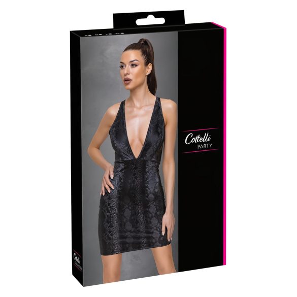Cottelli Party - mustriga nahkkleit (must) - M