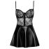 Noir - pitsiga sädelev kleit (must) - XL