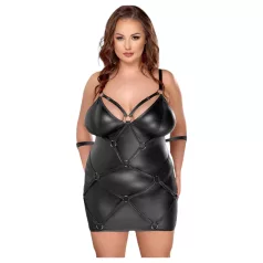 Cottelli Plus Size - kleit käeraudadega - must