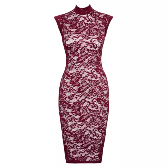 Cottelli - pitsist läbipaistev kleit - burgundi