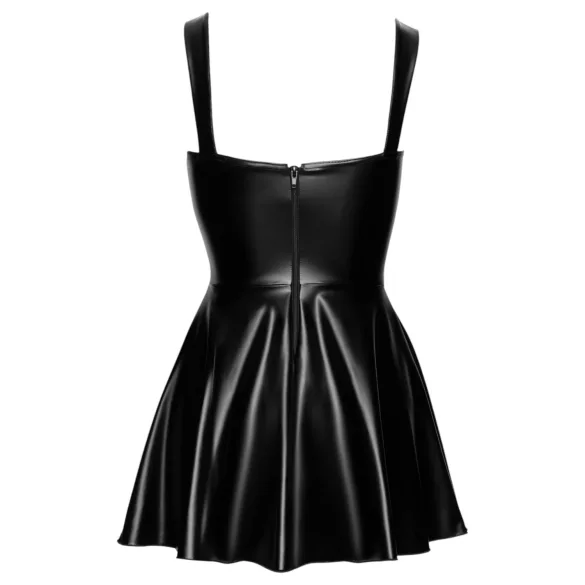 Noir - eest nööritav minikleit (must) - M