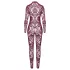 Noir Kink Royal - läbipaistev catsuit - punane - M
