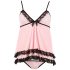 Cottelli - babydoll - pitsist ja volangidega - must