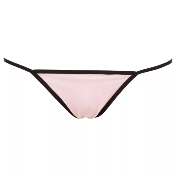 Cottelli - babydoll - pitsist ja volangidega - must - XXL