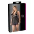 Cottelli Plus Size - pitsiline babydoll öösärk - must - suured suurused - 3XL