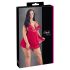 Cottelli Plus - pitsiline ja õhuline babydoll (punane) - 3XL