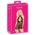Suudlusväärne - pitsiline babydoll kaelarihmaga (must) - L/XL