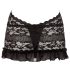 Cottelli - Kaelapael pitsiline minikleit (must) - M