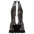 Cottelli - Kaelapael pitsiline minikleit (must) - XL