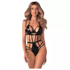 Obsessive Keira - naiste bodi trippidega - must - L/XL