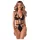 Obsessive Keira - naiste bodi trippidega - must - L/XL