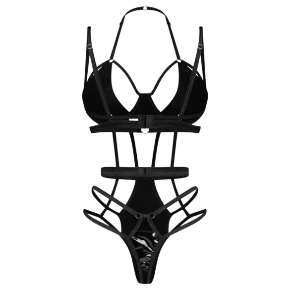 Obsessive Keira - naiste bodi trippidega - must - L/XL