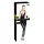 Black Level - läikiv lukuga catsuit - must