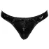 Black Level - meeste stringid - lakknahk - must - M