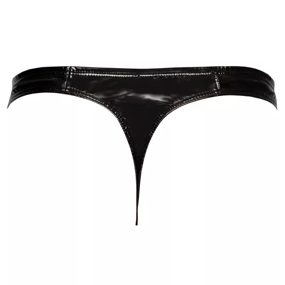 Black Level - meeste stringid - lakknahk - must - M