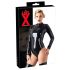 LATEX - pikkade varrukatega naiste kehapluus (must)