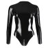 LATEX - pikkade varrukatega naiste kehapluus (must) - M