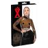 LATEX - läbipaistev latekspluus (läbipaistev must) - S-L - XL