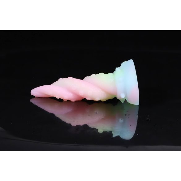 OgazR Kraken - keerdus tentaklidildo - 18 cm - vikerkaar