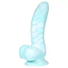 OgazR Sea Serpent - sooneline dildo - 17 cm - sinine/valge
