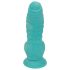 OgazR Meremaom - reljeefne dildo - 17 cm (sinine-valge)