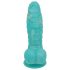 OgazR Meremadu - õrn ribidildo - 17 cm (sinine-valge)