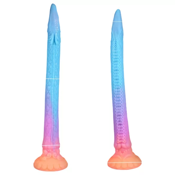 OgazR XXL Eel - fosforanalu dildo - 47 cm - roosa