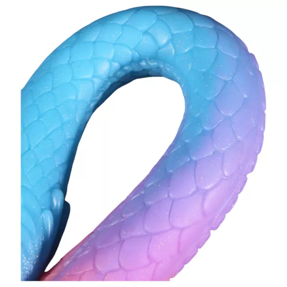 OgazR XXL Eel - fosforanalu dildo - 47 cm - roosa