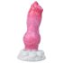 Loomakirg Buldog - koerapenise dildo - 17cm (roosa)
