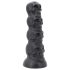 Toppedmonster - kolju dildo - 22 cm (must)