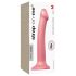 Strap-on-me Metalne Säraga M - nahasõbralik dildo (metallikroosa)