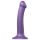 Strap-on-me Metalne Läikega M - nahasõbralik dildo (metallik lilla)