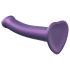 Strap-on-me Metalne Läikega M - nahasõbralik dildo (metallik lilla)