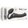Strap-on-me M - kinnitatav vibraator - keskmine (must)