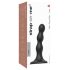 Strap-on-me Pallid S - kuulikujuline iminapaga dildo (must)