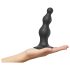 Strap-on-me helmed M - pärlitega iminapaga dildo (must)
