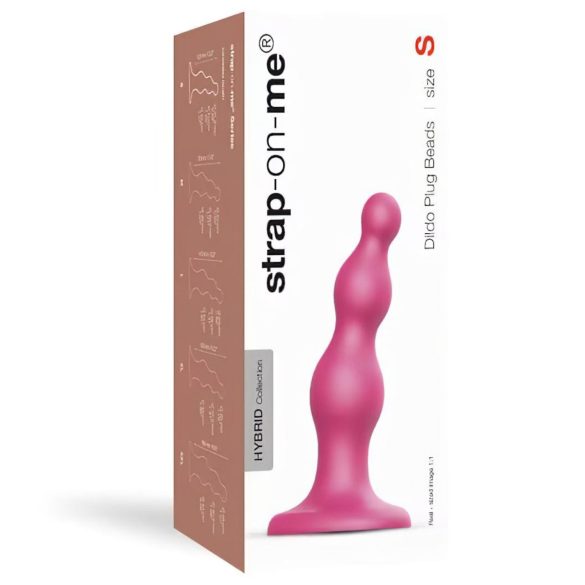 Strap-on-me helmed S - helmestatud iminapaga dildo (roosa)