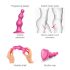 Strap-on-me helmed S - helmestatud iminapaga dildo (roosa)