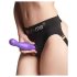 Strap-on-me Kaarjas M - laineline iminapaga dildo (lilla)