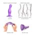 / Strap-on-me Curvy L - laineline iminapaga dildo (lilla)