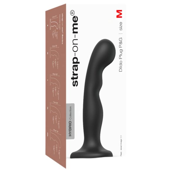 Strap-on-me P&G M - painduv iminapaga dildo (must)