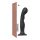 Strap-on-me P&G L - kaardus iminapaga dildo (must)