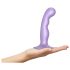 Strap-on-me P&G S - kaardus iminapaga dildo (lilla)