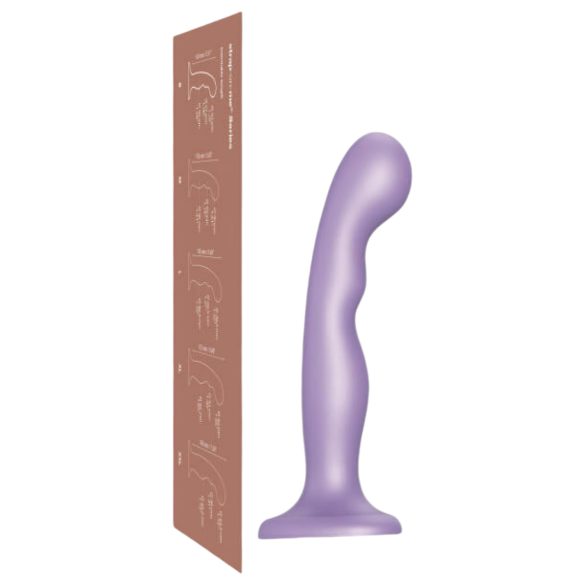 Strap-on-M: Painduv iminapaga dildo (Lilla)