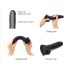 Strap-on-me M - kahetasandiline iminapaga dildo (must)