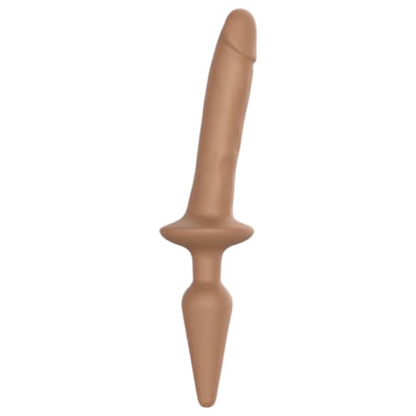 Strap-on-me Swith Realistlik S - 2in1 silikoonist dildo (naturaalne)