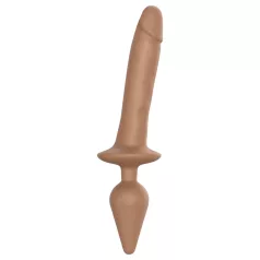   Strap-on-me Switch Realistic L - 2in1 silikoondildo (naturaalne)