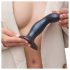 Strap-on-me Snaky M - kaardus anaalne dildo (sinine)