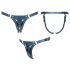 Strap-on-me - alumine rihmaga dildo jaoks - XS-XXL (sinine)
