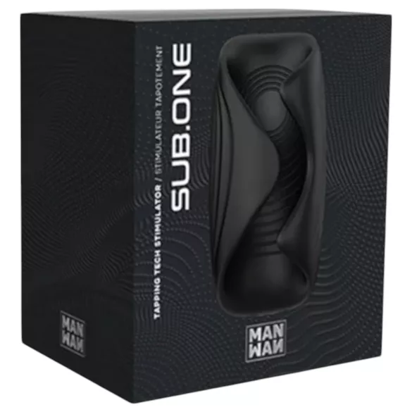 ManWan Sub.One - laetav masturbaator (must)